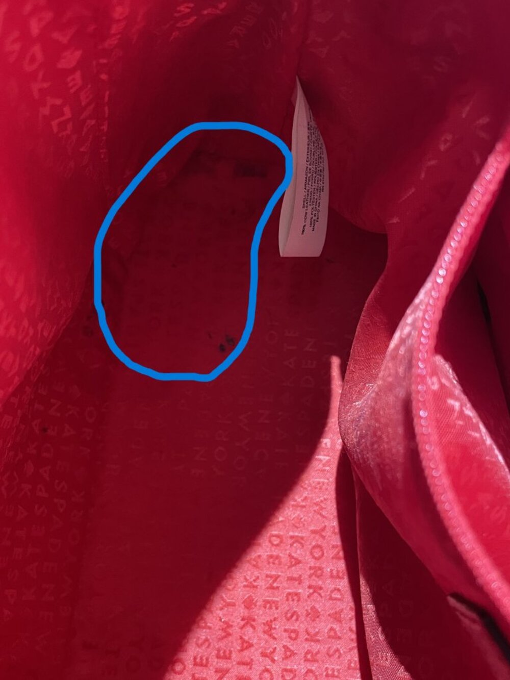 Kate Spade New York Wellesley Rachelle satchel in Cherry Red - Picture 12 of 13